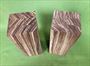 Zebrawood Turning Blanks ~ 2 Each ~ 2 1/2 x 2 1/2 x 7 1/2 ~ $39.99  Blank #714